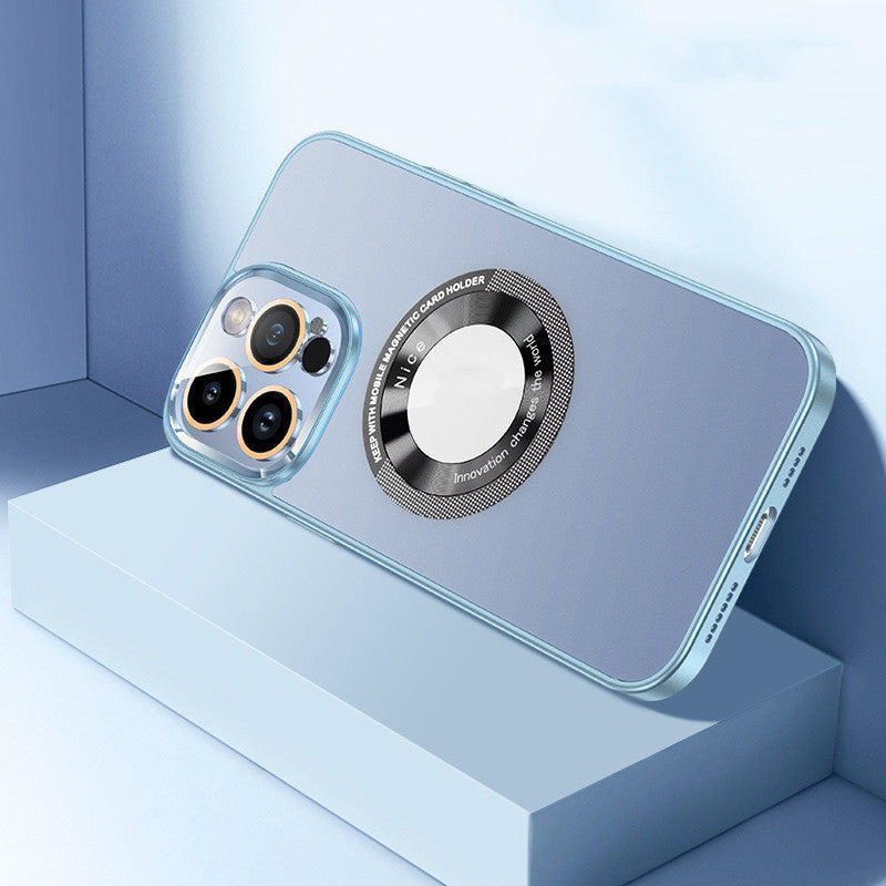 Magnetic Suction Phone Case AG Frosted Glass Lens Protector